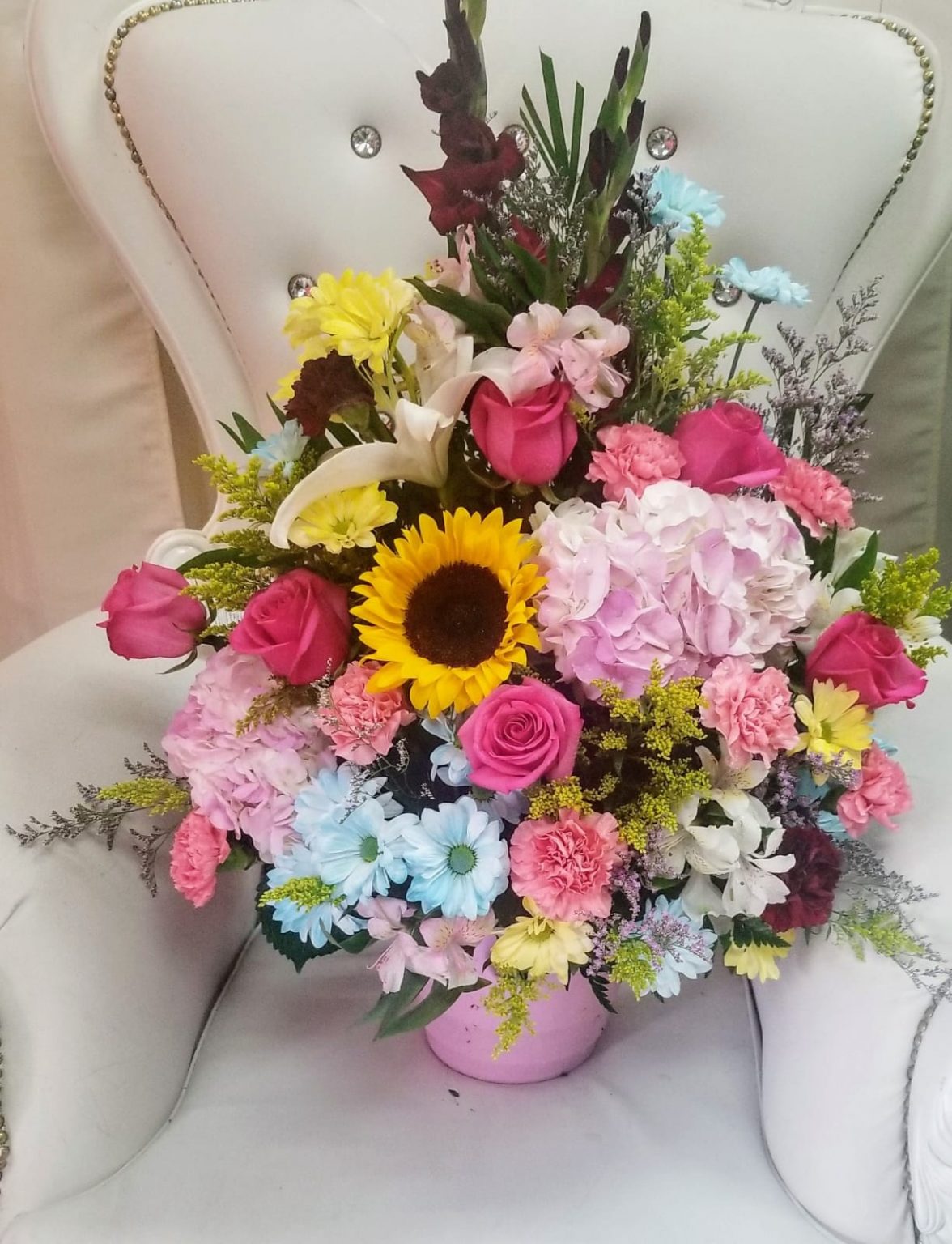 Spring Mix Bouquet Iris florist