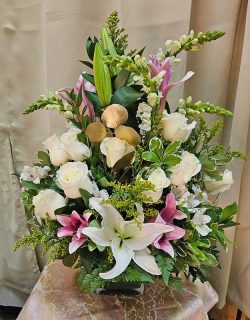 White Roses and Lilies