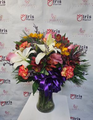 Nice-purple-pink-buquet